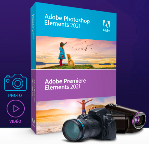 Nouvelle gamme Adobe Elements 2021