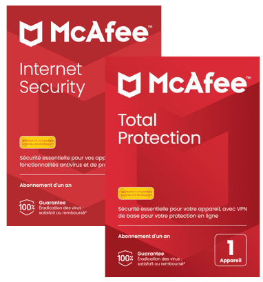Découvrez la nouvelle gamme McAfee Internet Security et Total Protection