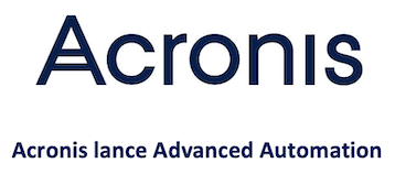 Nouvelles innovations Acronis